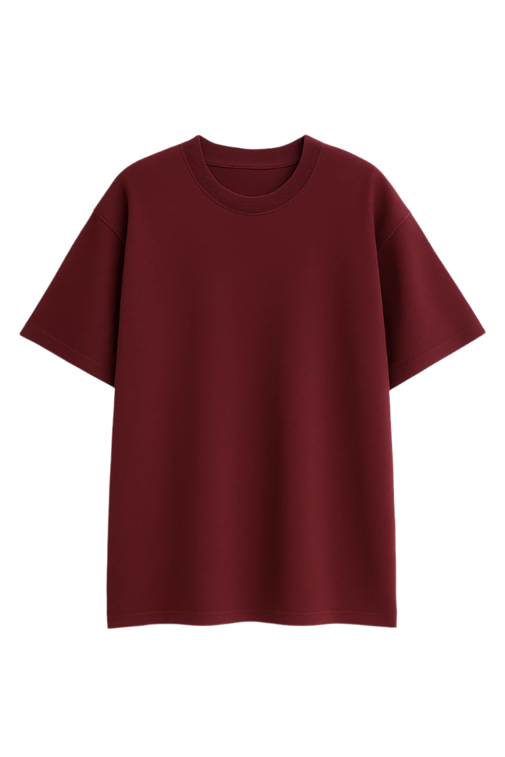 Burgundy Oversized Shirt