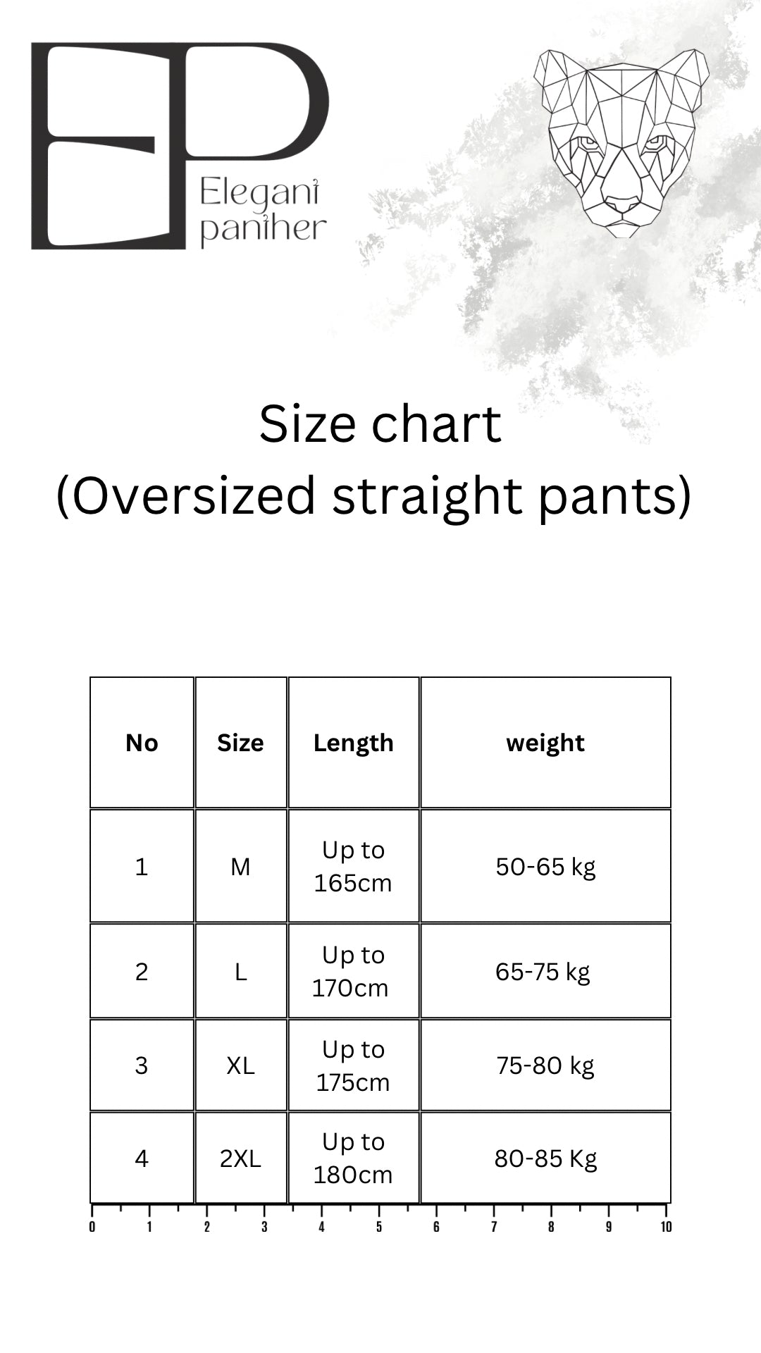 Black Straight Pants