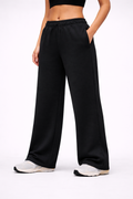 Heavy Black Straight Pants