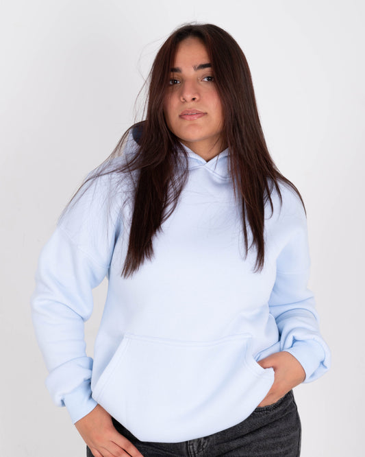 Baby Blue Oversized Hoodie