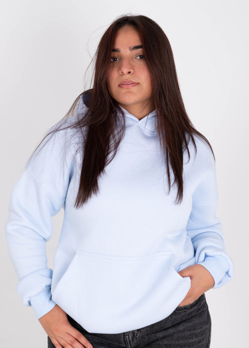 Baby Blue Oversized Hoodie