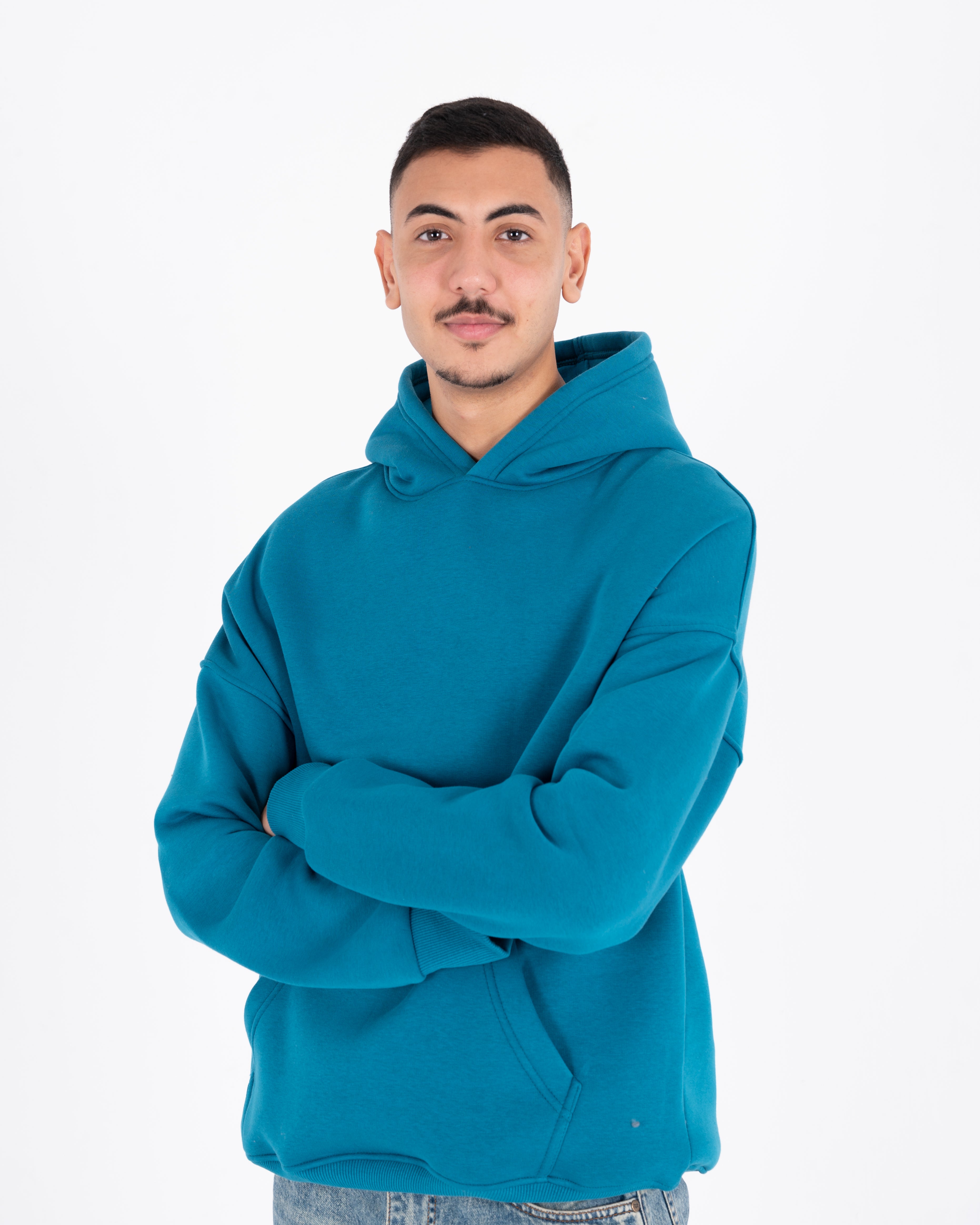 Petrol Oversized Hoodie