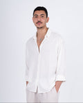 White Linen Shirt