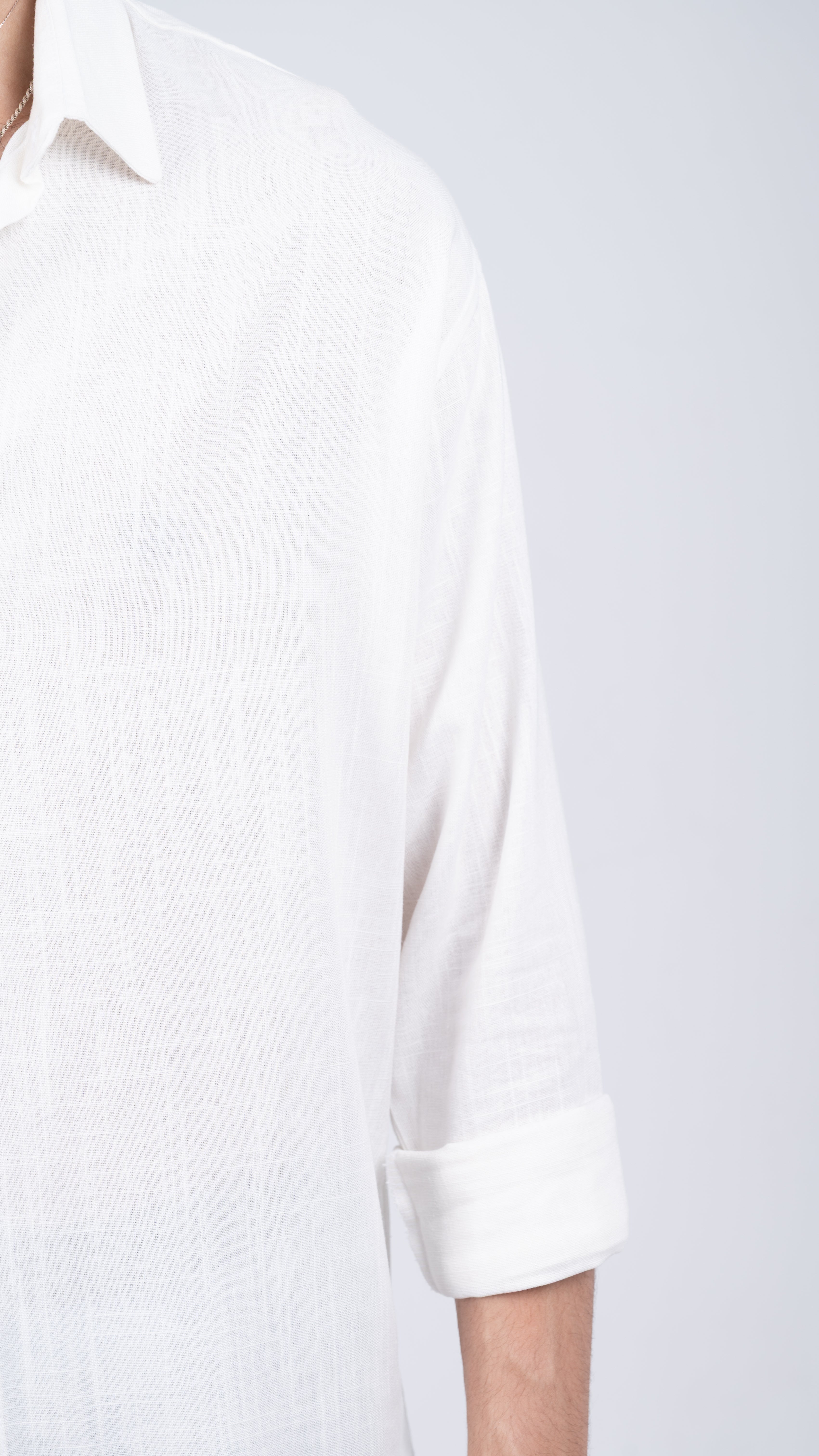 White Linen Shirt