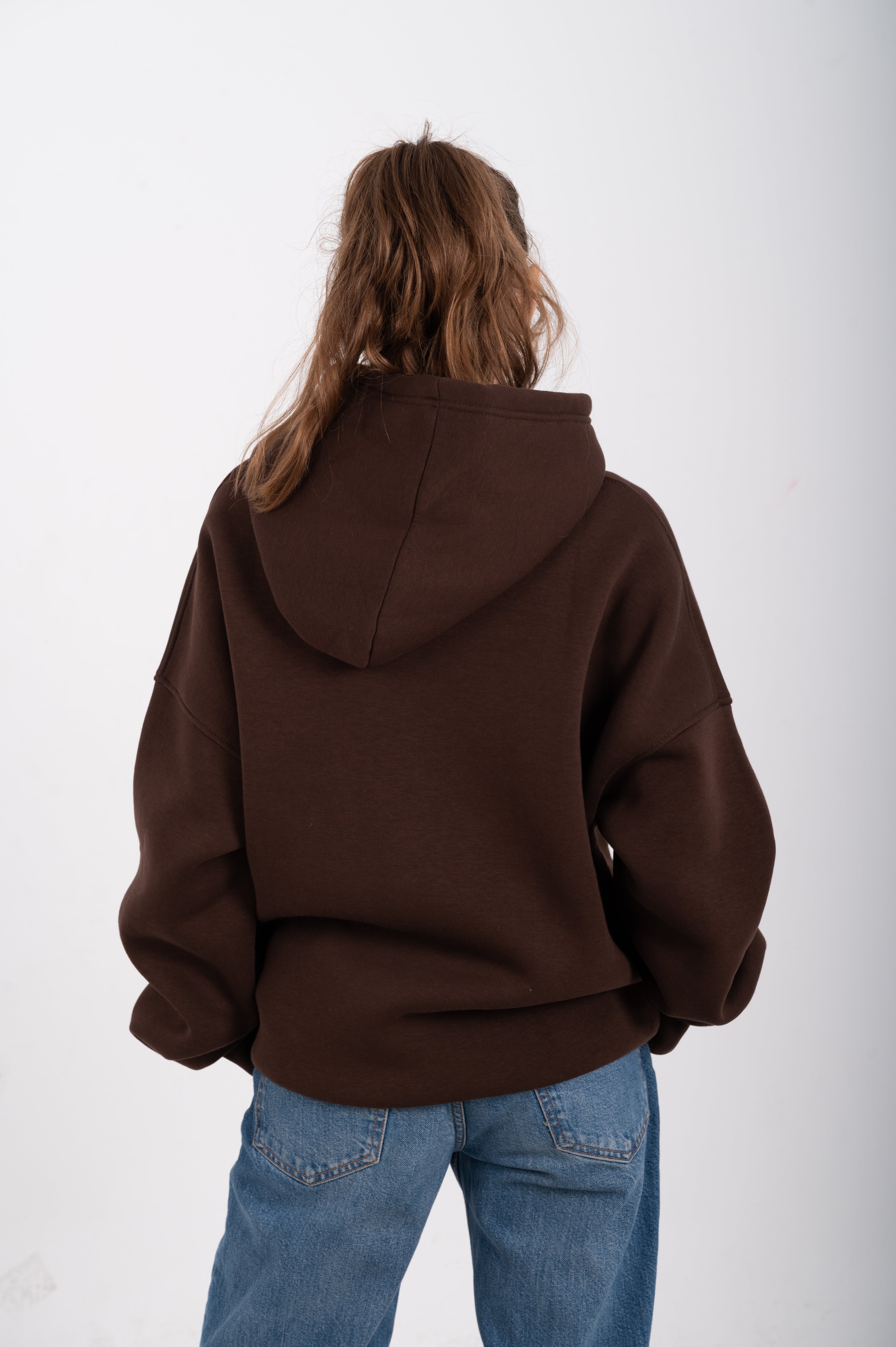 Brown Oversized Hoodie