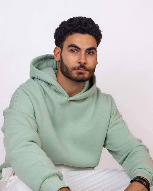 Mint Green Oversized Hoodie